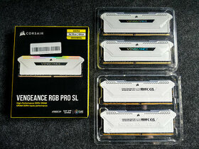 Corsair Vengeance RGB Pro SL White 64 GB (4 x 16 GB) ✅