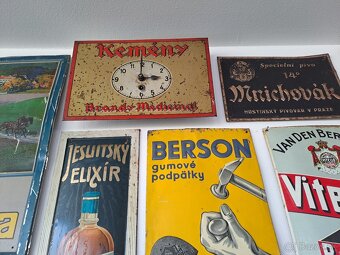 Stare CEDULE, stare REKLAMné predmety