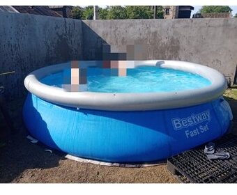 Predám bazén s pieskovou filtráciou