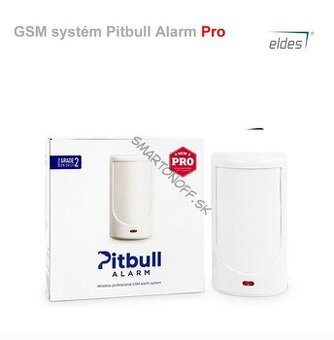 Pitbull alarm PRO GSM + magnetický zámok na dvere