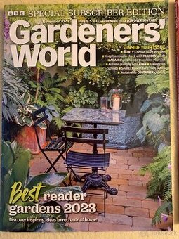 Časopis BBC Gardeners' World nov-dec/2023