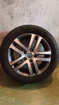 originál disky VW Atlanta R16 a zimné pneu Continental