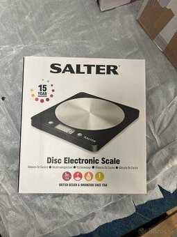 Kuchynská váha Salter Disc Electronic Scale – do 5 kg, nerez