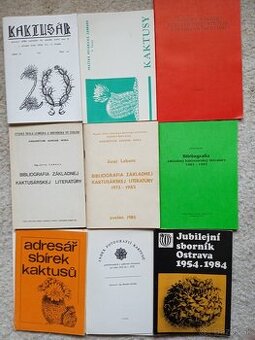 Zriedkavá literatúra o kaktusoch II.