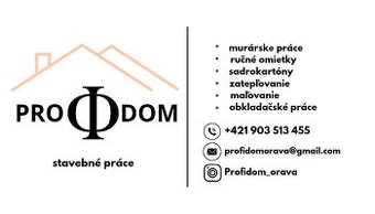 Hľadáme stavebné zákazky