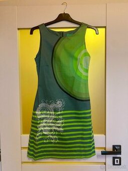 Desigual Green Dress (Printed)
