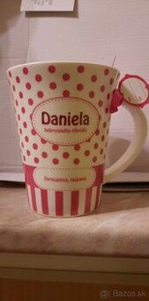 Keramický hrnček, šálka s menom Daniela