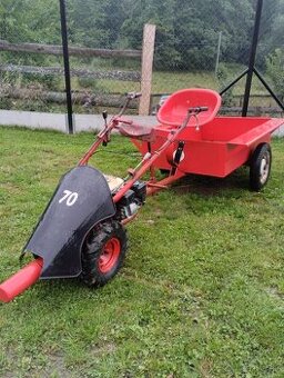 Predam MF 70 zo 4T motorom a vlečkou