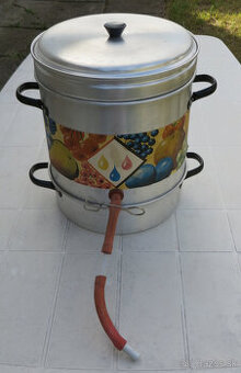 Parný odšťavovač ovocia – hliníkový, nepoužitý