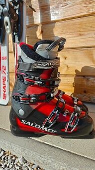 LYŽE HEAD SHAPE 72 156CM + SALOMON MISSION7 70 27CM