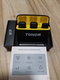 Bezdrôtový mikrofón sada 2ks