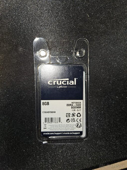8GB ram Crucial S0 -DIMM 8GB DDR4 2400N