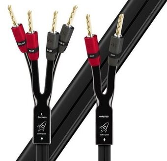 Audioquest rocket 11, repro kable, dlzka 3 m, nove, zaruka