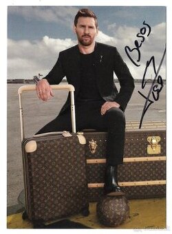 Lionel Messi ( 24. června 1987 Rosario - orignál autogram)