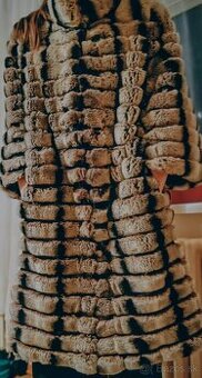 dámsky kožuch "činčila"