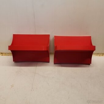 Retro plastové poličky Vintage