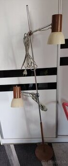 Retro podlahová lampa – ČSSR, 60./70. roky 2ramenna