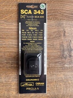 Bleskový adaptér Metz SCA 343(systém SCA 300).