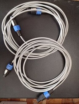 Káble k reproduktorom Speakon/Speakon