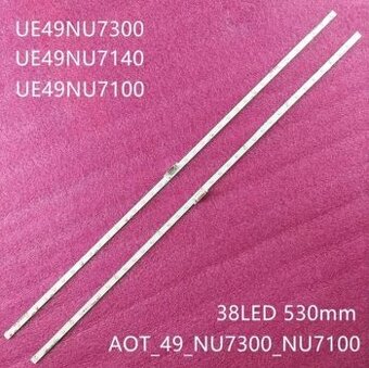 LED podsvietenie pre TV Samsung UE49NU7172