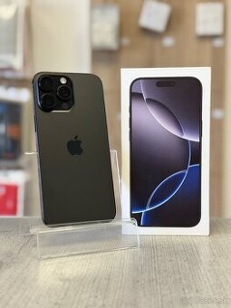 100% BATÉRIA - Apple iPhone 16 Pro Max 256GB Black