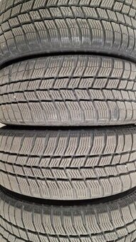 Predám 4ks jazdené zimné 185/60r15-88T Barum