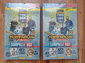 Predám futbalové kartičky Fifa 365 2026 - Surprise box