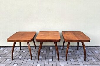 Konferenční stolky Halabala "pavouk" po renovaci - 1