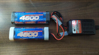 Predám 2 kusy akumulator 4600mAh, 7,2V, Nimh