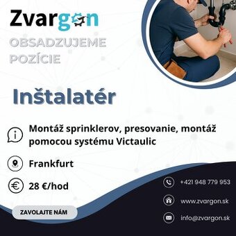 8x Inštalatér