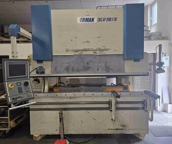 Použitý ohraňovací lis ERMAK CNC AP 2600x80, r. v. 2005