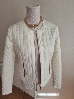 maslová prechodná prešívaná bundička Orsay 38