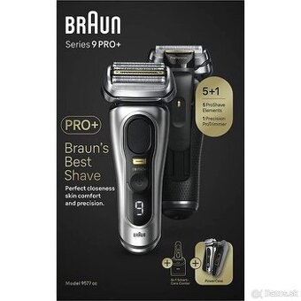 Braun Series 9 PRO+ Wet&Dry Holiaci strojček (9577cc)