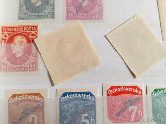SŠ znamky 39-45 čiste bez nalepky