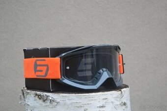 Okuliare mx SHOT sivé oranžové