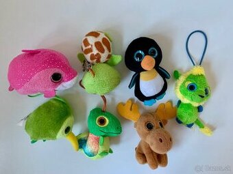 Plyšové hračky (prívesky) značky TY a iné