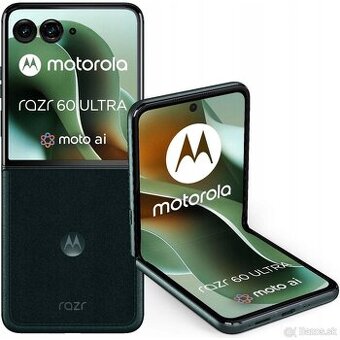 Motorola Razr 60 Ultra – zelený + bezdrôtová nabíjačka