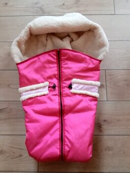 Fusák do saní Bogus - ružový