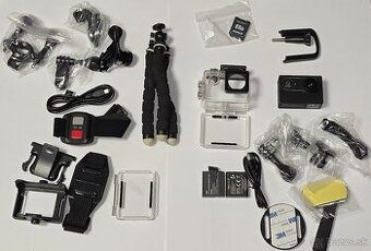 ŠPORTOVÁ KAMERA FULL HD 1080 + 32GB microSD, puzdrá atd