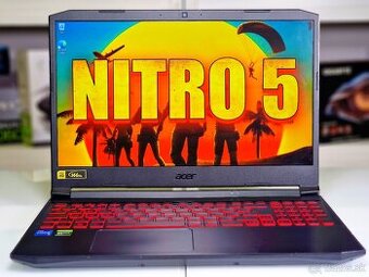 Herný notebook ACER NITRO I 144Hz I i5-11400H I GTX 1650