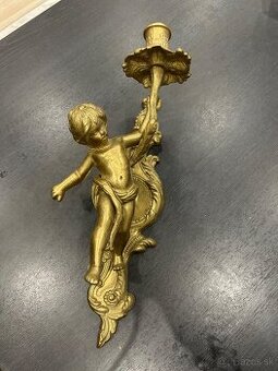 Predám mosadzny svietnik