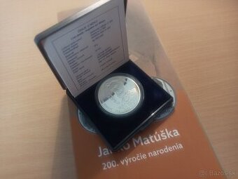 Janko Matuška 2021 PROOF – Investičné striebro