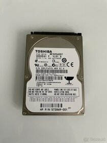 HDD 500GB Toshiba 2,5" - 1