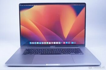 ZÁRUKA/Macbook Pro 16"CTO/I9 2.4GHZ/64GB RAM/512GB SSD/TOP/