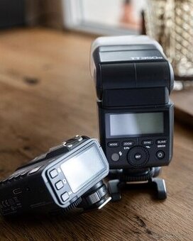 Godox TT350-O a Godox X2T-O pre Panasonic