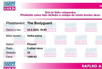 Bodyguard - muzikál