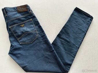 Nové,elegantné,pánske džínsy ARMANI - veľkosť 32/34