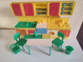 Retro detská kuchynka.