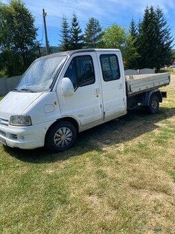Fiat Ducato 2,8HDI valník 7-miestne