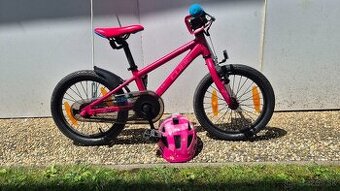 Dievčenský detský bicykel značky CUBE